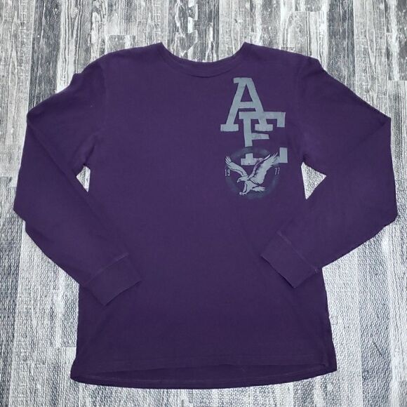 American Eagle Outfitters Other - AEO LONG-SLEEVE PURPLE GRAPHIC T-SHIRT